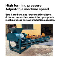Machine à briquettes de sciure de bois haute pression Lions 3T/H 380V Presse à rouleaux haute résistance