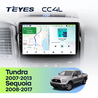 TEYES CC4L Para Toyota Tundra XK50 2007 - 2013 Sequoia XK60 2008 - 2017 CarPlay Android Auto 2DIN Radio para coche