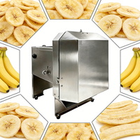Gemakkelijk te reinigen bananen- en groentesnijder met afneembare kop voor fruitverwerkingsbedrijven, geen voedselresten vastzitten, glad roestvrij staal