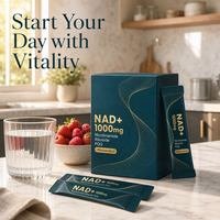 Boisson NAD+ en poudre à marque privée OEM, Nicotinamide Riboside, PQQ, Resvératrol, Complément Énergétique Anti-Âge en Vrac