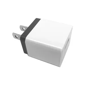 Adaptador de pared con certificación KC, 1A y cargador USB de 5V, con certificación EU CE, 5V1A