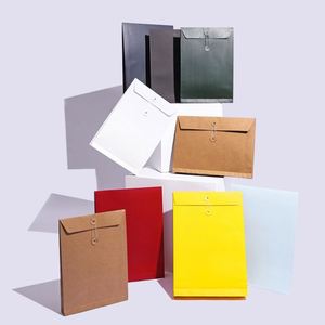 Sobres de Papel Kraft Coloridos A3 A4 A5, 8 Colores, Porta Tarjetas, Embalaje para Ropa, Porta Archivos - Product Image 2