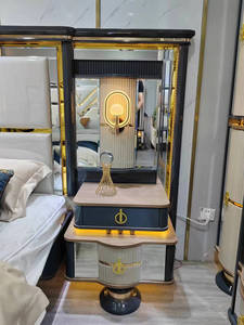 Ensemble de Chambre Moderne Luxe Très Grand Lit 8 Portes pour Usage Domestique - Product Image 6