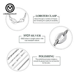 Joyería al por Mayor 2026 Personalizada Plata Esterlina 925 Colgante Cruz Cubana de Moda Serpiente Collar Cadena Singapur Eslabón Caja Regalo para Mujer - Product Image 6