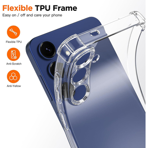 <span class=keywords><strong>Coque</strong></span> en silicone TPU antichoc pour Samsung <span class=keywords><strong>Galaxy</strong></span> S25 Edge S24 S23 <span class=keywords><strong>S21</strong></span> FE S22 Ultra Plus <span class=keywords><strong>5G</strong></span> <span class=keywords><strong>coque</strong></span> souple transparente Ultra mince - Product Image 5