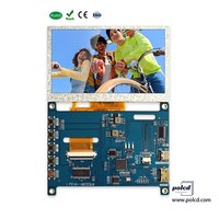 Carte de commande d'écran LCD universelle Polcd 4,3'' 5'' 40 broches, kit complet DIY, mini carte de commande