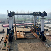 Grue mobile de levage de bateaux conviviale pour les opérations efficaces en chantier naval