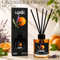 Diffuseur de parfum d'ambiance haut de gamme en verre, sans flamme, à bâtonnets, pour huiles essentielles, longue durée (60-90 jours), désodorisant pour chambre à coucher