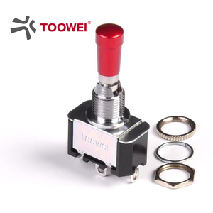 TOOWEI SPDT Interruptor de palanca de bloqueo momentáneo de ambos lados - Product Image 5