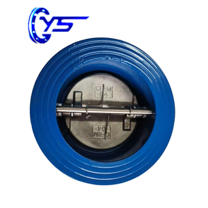 Válvula de Retención Tipo Mariposa de Alta Calidad, Cuerpo de Hierro Gris, Conexión de Brida, 10Mpa, Marca Yaosheng, Modelo No Return - Product Image 1