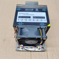 Refroidisseur de processeur pour serveur 2U SNK-P0063AP4 SP3, 4 caloducs en cuivre, ventilateur de refroidissement CPU à double roulement à billes, dissipateur thermique pour processeur
