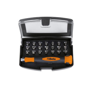 Micro-tournevis bi-matière Beta Worker BW 1256/C21-1 avec 21 inserts de 4mm - Product Image 1