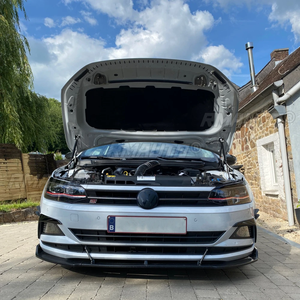 Parachoques delantero alerón antiniebla cubierta de lámpara rejilla para Volkswagen <span class=keywords><strong>VW</strong></span> POLO MK6 <span class=keywords><strong>Virtus</strong></span> 2017 2018 2019 2020 <span class=keywords><strong>2021</strong></span> cuchillo de viento - Product Image 6