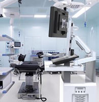 Meisonic T8-GA02-Z blanc deux sections moniteur d'anesthésie hospitalière support de bras Style industriel ressort à gaz 360 ° hauteur de Rotation nouveau