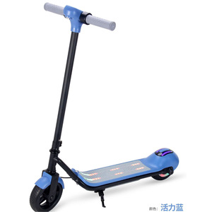 Scooter eléctrico para niños de 6,5 pulgadas, dos ruedas, altura ajustable, con luces, para niños de 6 años en adelante - Product Image 2