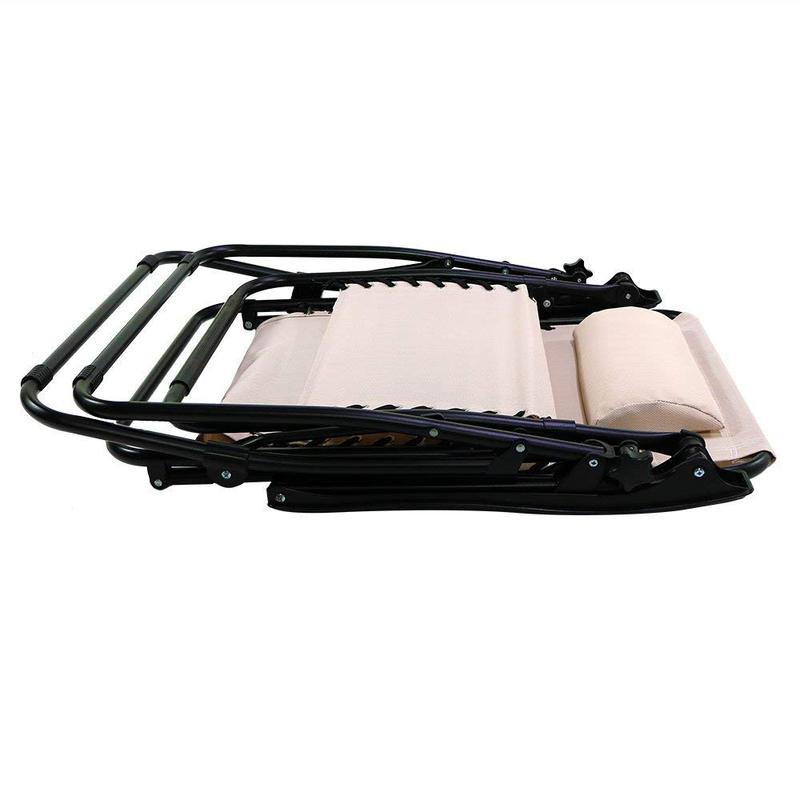 Outdoor Modern Zero Gravity Folding Recliner