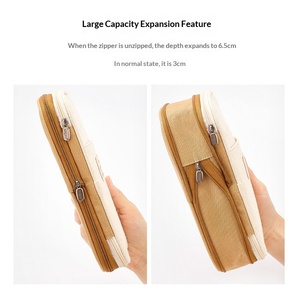 <span class=keywords><strong>Astuccio</strong></span> in tessuto di grande capacità, stile giapponese e coreano, colori macaron, trasformabile, versione migliorata. - Product Image 3