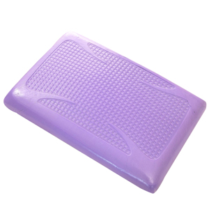 Lavender <strong>U</strong>-Shaped Cooling Gel Memory Foam Neck <strong>Pillow</strong> with Removable Washable Cover Anti-Snore &amp; Inflatable Massage Features - Product Image 3