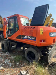 Excavatrice d'occasion Doosan à DH150W-7 roues Excavatrice hydraulique DH150W-7 Doosan Prix compétitif en vente - Product Image 4