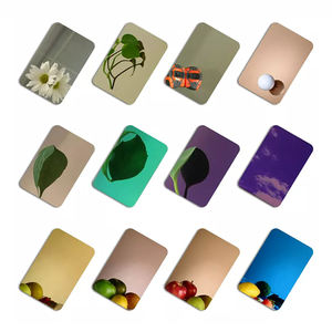 Lámina decorativa de acero inoxidable con revestimiento de Color PVD, espejo de 8K, níquel, oro rosa, precio de fábrica - Product Image 4