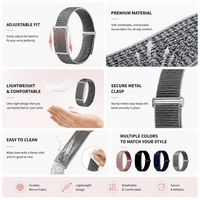 Pulsera Inteligente de Salud sin Pantalla, Sensor LED de Tres Colores, 20 Días de Duración de la Batería, Múltiples Modos de Ejercicio, Control por Gestos
