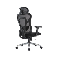 Chaise de bureau ergonomique moderne en maille pour ordinateur, confortable et simple, idéale pour le travail en gros
