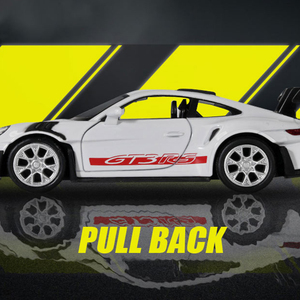 Modellino Auto Sportiva in Scala 1:36 in Lega Pressofusa, Stile GT, con Funzione Pull-Back e Portiere Apribili - Product Image 4