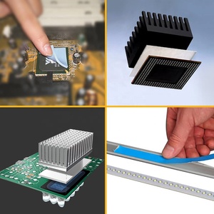 Fiber Glass Release Insulation Led Waterproof Cloth Adhesive PE Roll Heat Transfer Blue Double Sided Conductive Thermal <strong>Tape</strong> - Product Image 5