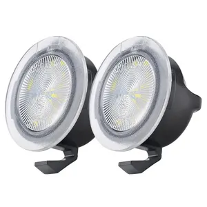 Lâmpada de led para espelho lateral, 2 pcs/par, luz de pathway, para ford f150 edge flexível, taurus raptor