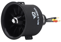 12 pales 6S ventilateur conduit moteur 2200KV système d'alimentation électrique avions RC avion volant Jet 80mm EDF