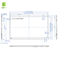 AUO Panneau LCD 10.1 "1024x600 G101STN01.A Affichage d'accès de porte intelligente Modules LCD 10.1 pouces