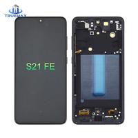 Écran OLED de remplacement pour Samsung Galaxy S21 Ultra, S21 Plus, S21 Plus 5G, S21 FE, écran LCD d'origine avec lecteur d'empreintes digitales