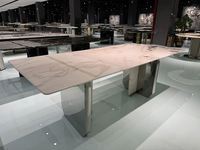 Pieds de table en acier inoxydable de style nordique minimaliste, cadre, support, pieds de table à manger en marbre sur mesure, support métallique