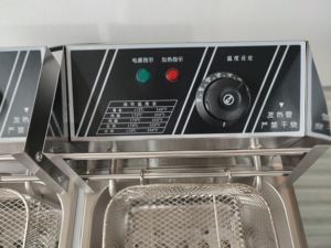 <span class=keywords><strong>Freidora</strong></span> eléctrica comercial con 2 tanques, 2 cestas, 6 litros - Product Image 2