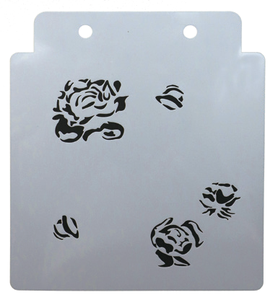 27780 5Pcs Nhựa Vẽ Stencils Tái Sử Dụng Sơn <span class=keywords><strong>Stencil</strong></span> Craft Stencils Cho Bức Tranh Và Viết Trên Vải - Product Image 3