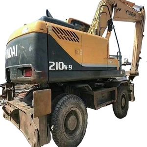 Buon prezzo a buon mercato piccolo escavatore usato escavatore gommato Hyundai210-9 negli emirati arabi uniti dubai - Product Image 1