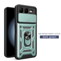 Coque robuste anti-rayures INF SMART 10 PLUS, protection antichoc avec béquille et protection d'objectif pour appareil photo