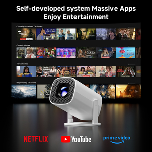 Thời trang p30pro hy300 hy300pro thông minh Full HD Mini xách tay video chiếu 720p Rạp hát tại nhà cho trẻ em <span class=keywords><strong>Android</strong></span> 11 LED - Product Image 6