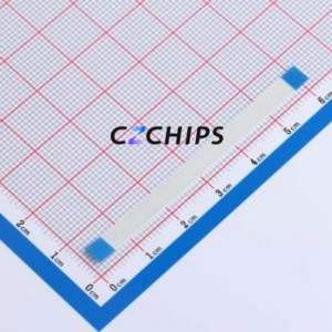 JS05A-08P-060-3-4 FFC Cable (Flexible Flat Cable) P=0.5mm Connector 8P 0.5mm 0.3mm Non-Inverting - Product Image 2