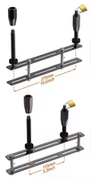Planche de sauvetage tout-terrain pour SUV et camions avec kit de support de traction pour pistes de récupération robustes-Kit d'outils d'urgence
