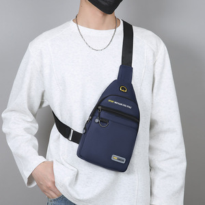Men's Chest <b>Bag</b> Nylon Large Capacity Multi Layer Crossbody <b>Bag</b> For Casual Sports Cycling - Product Image 3