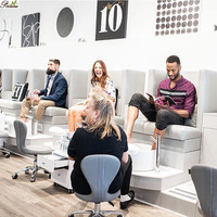 Sur mesure pour la vente de luxe Trône Spa Équipement bain à remous Bain de pieds Canapé Pédicure Spa Station