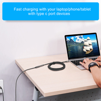 Câble de rallonge USB 3.1 Gen2 Type C 60W PD Câble USB C