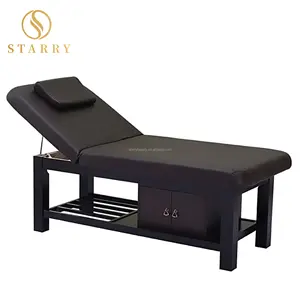 Ayarlanabilir tayland ahşap yüz masaj masası, profesyonel fizik tedavi tedavisi, Spa güzellik salonu, yatak satılık