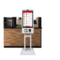 Terminal de Autoservicio ODM de 24 Pulgadas con Pantalla Multitáctil, Pago sin Efectivo con Código QR y Función SDK para Áreas de Servicio, Compras y Hoteles