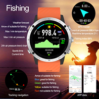 Reloj Deportivo GPS de Alto Rendimiento Sunroad, Navegación de Rutas, Monitor de Actividad Física, Triatlón, Correr, Natación, Ciclismo, Escalada, Senderismo