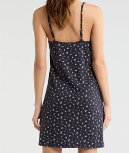 Camisón Corto de Verano con Estampado Floral Retro para Mujer, Vestido sin Mangas, Sexy, de Punto Pointelle, Pijama - Product Image 3