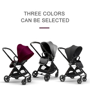 Bán buôn có thể gập lại du lịch trẻ em xe đẩy 3in1 vận chuyển xe đẩy em bé sang trọng pram poussette kinderwagen 3 trong 1 xe đẩy cho bé - Product Image 2