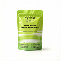Poudre Énergisante et Cognitivement Stimulante aux Herbes Vertes Fraîches avec Crinière de Lion, Ginseng et Vitamine B pour une Vitalité Naturelle Quotidienne