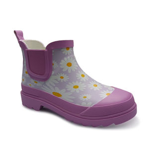 <span class=keywords><strong>Botas</strong></span> de lluvia impermeables de moda para <span class=keywords><strong>mujer</strong></span>, zapatos de <span class=keywords><strong>agua</strong></span> bajos antideslizantes y zapatos de goma para jardín para uso en exteriores - Product Image 2